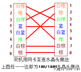网线水晶头接法 图文教程(附图说明)2 - 251888584 - 251888584的博客