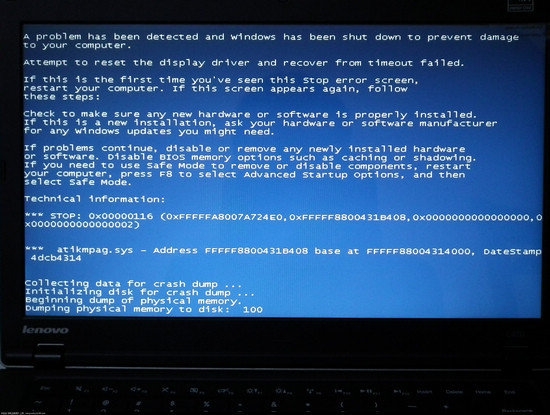 微软最尴尬的事：无处不在的Windows蓝屏